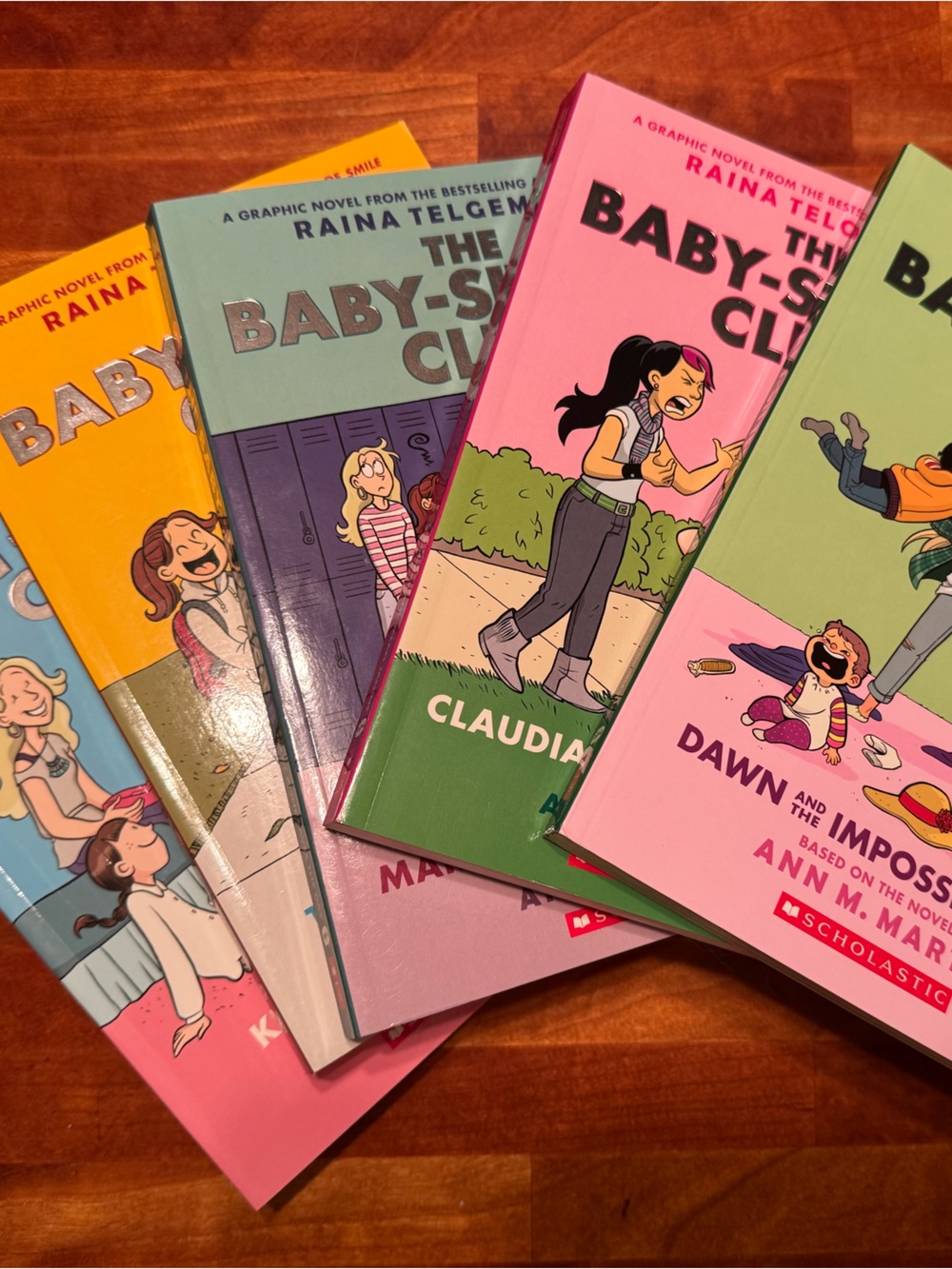 Scholastic Baby-Sitters Club Graphic Novels 1-5